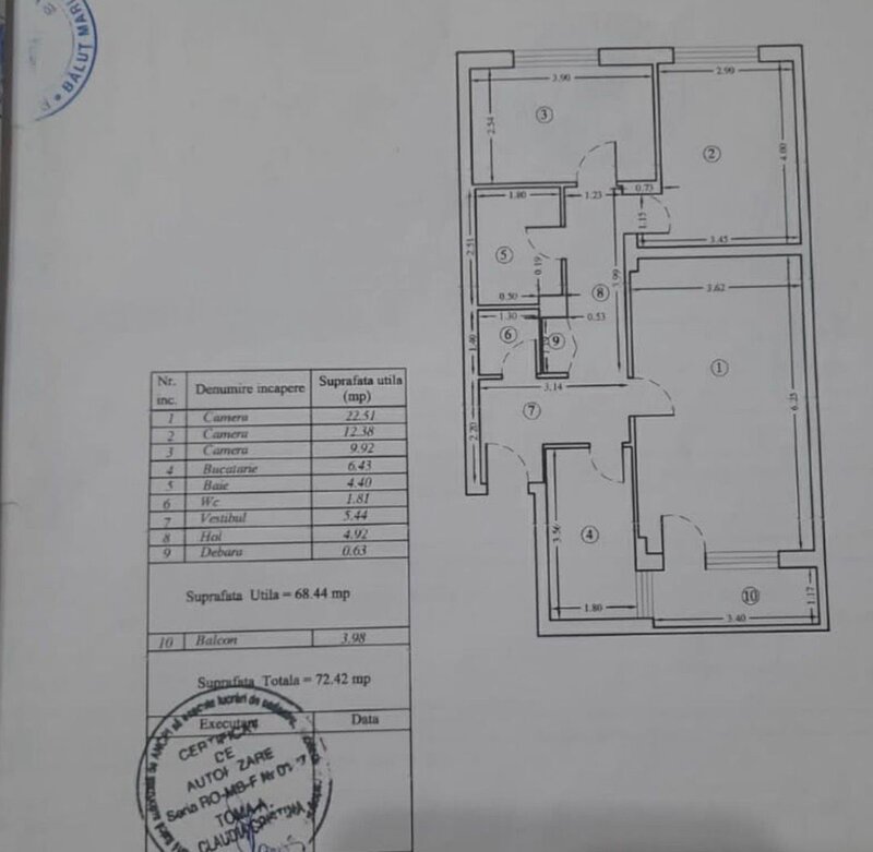 Timisoara, Brancusi, Metrou Valea Ialomitei, apartament 3 camere.